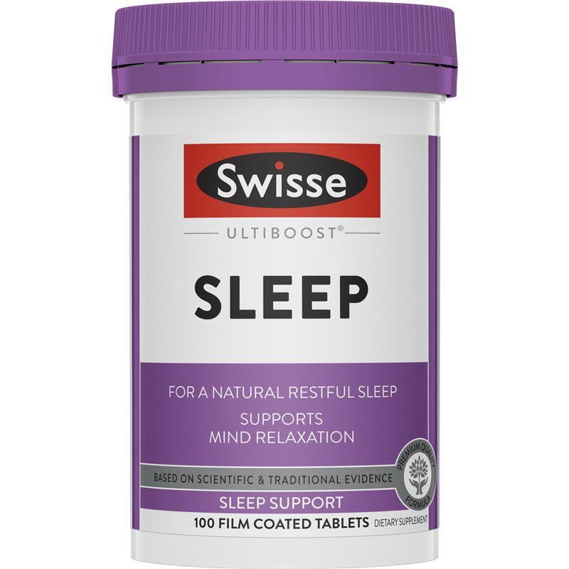Swisse Ultiboost Sleep 草本助眠睡眠片 100粒 適合素食者