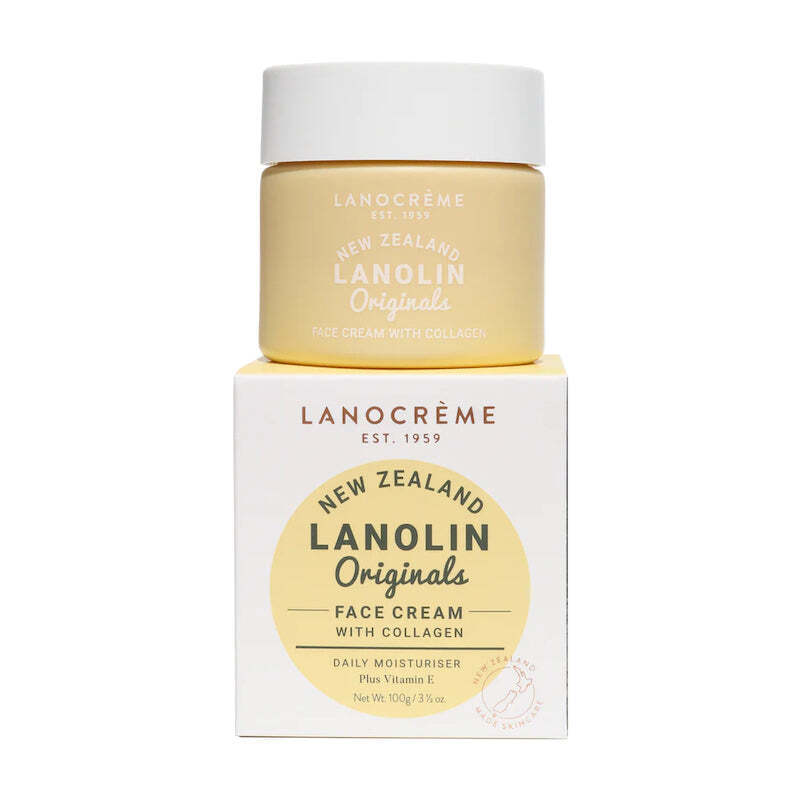 Lanocreme Lanolin Face Cream Collagen 紐西蘭 膠原蛋白羊毛脂面霜 100g