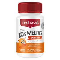 Red Seal Kids Melties Defence with Vitamin C & Zinc 紐西蘭紅印 兒童免疫含維他命Ｃ+鋅 60粒