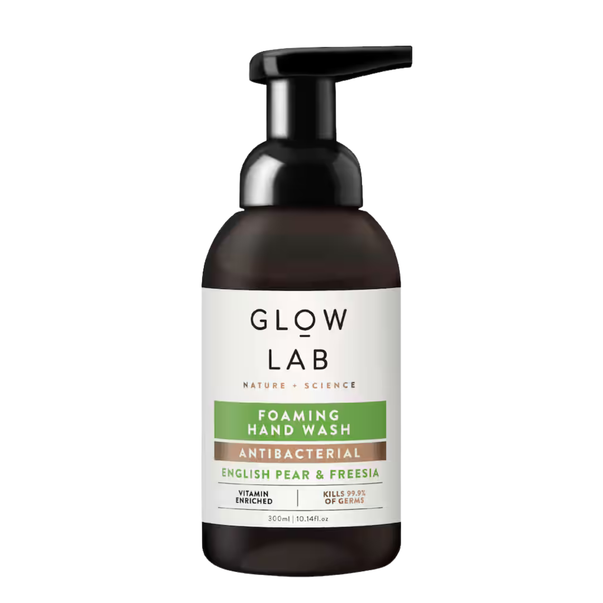 Glow Lab 泡沫洗手液 英國梨小蒼蘭 300mL