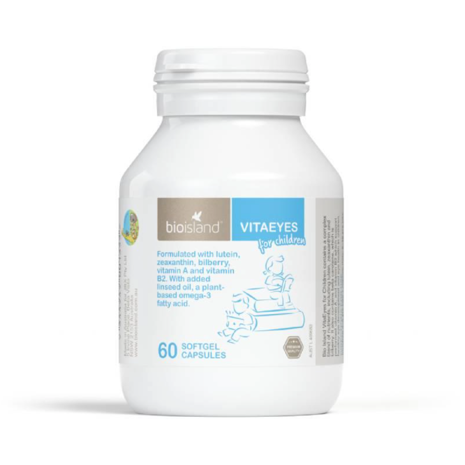 Bio Island VitaEyes for Children 兒童葉黃素膠囊 60粒