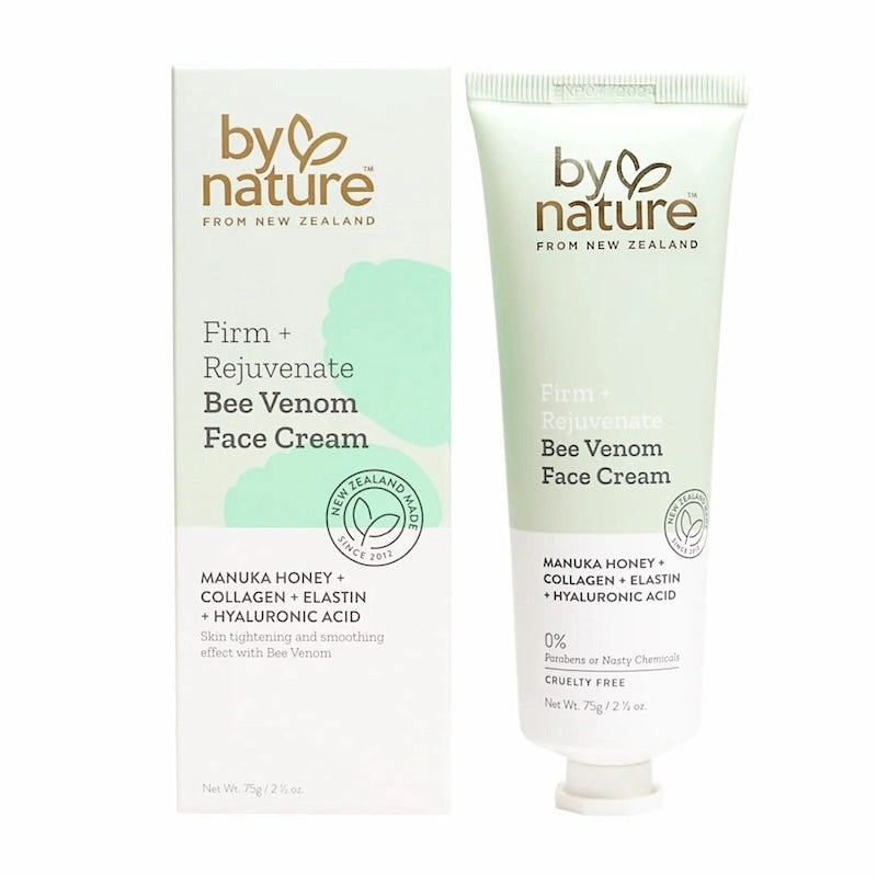 BY NATURE BEE VENOM FACE CREAM 紐西蘭 蜂毒緊緻面霜 75g