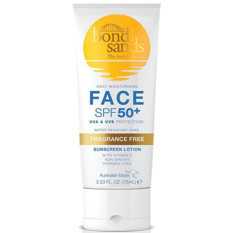 Bondi Sands Daily Moisturising Face SPF 50+ Sunscreen Lotion 日常保濕臉部防曬乳液 無香75ml