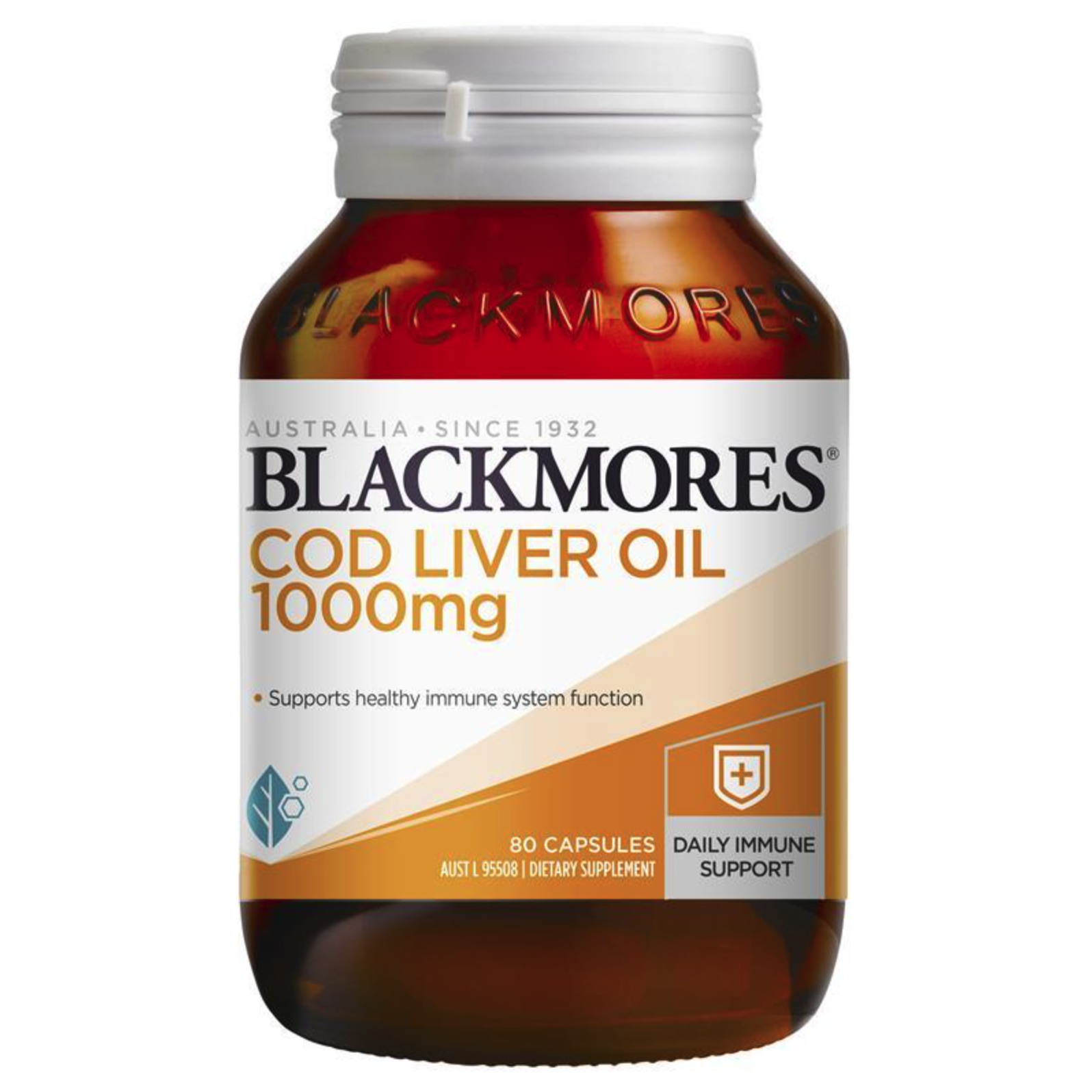Blackmores Cod Liver Oil 澳洲澳佳寶 鱈魚肝油 80粒