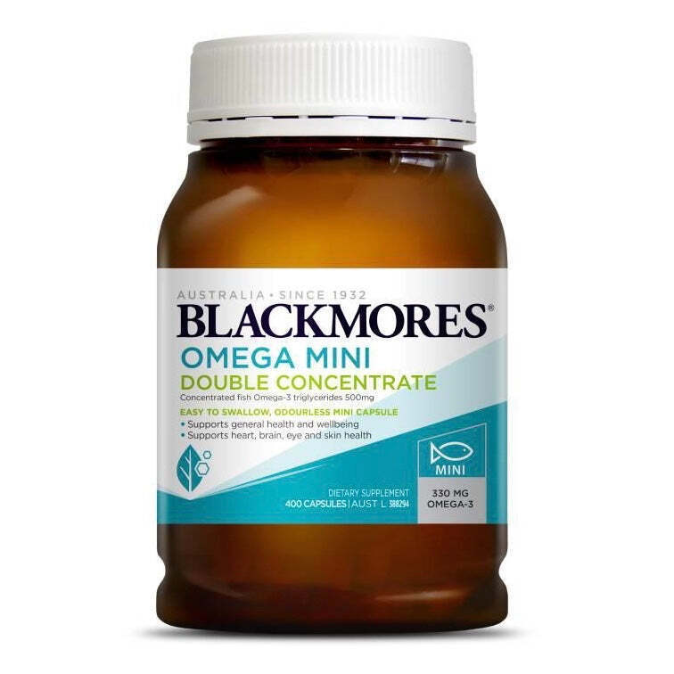 Blackmores OMEGA3 MINI 澳洲澳佳寶 無腥迷你高劑量魚油 400粒