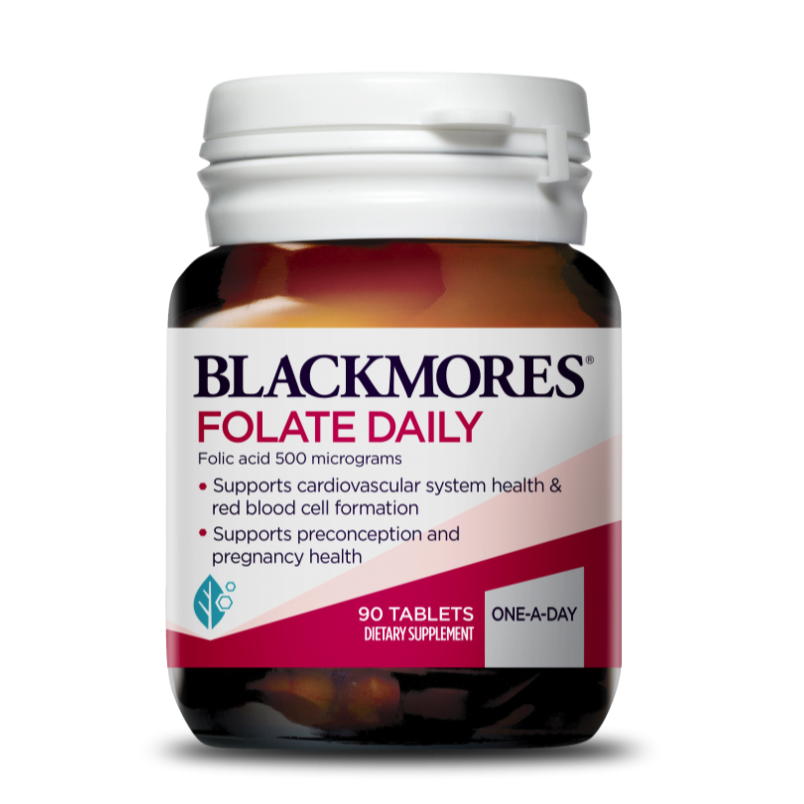 Blackmores Folate Daily 澳洲澳佳寶 天然葉酸營養片 500mg 90片