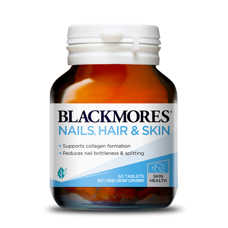 Blackmores Nails Hair Skin 澳佳寶 美膚護髮亮甲膠原蛋白片 60粒