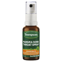 Thompson’s Manuka Sore Throat Spray 湯普森 麥蘆卡喉嚨舒緩噴霧 25ml