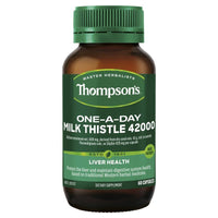 Thompson’s  Milk Thistle 紐西蘭湯普森 奶薊草膠囊 42000mg 60粒 適合純素食