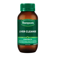 Thompson's Liver Cleanse 湯普森 草本清肝片 120粒 適合純素食