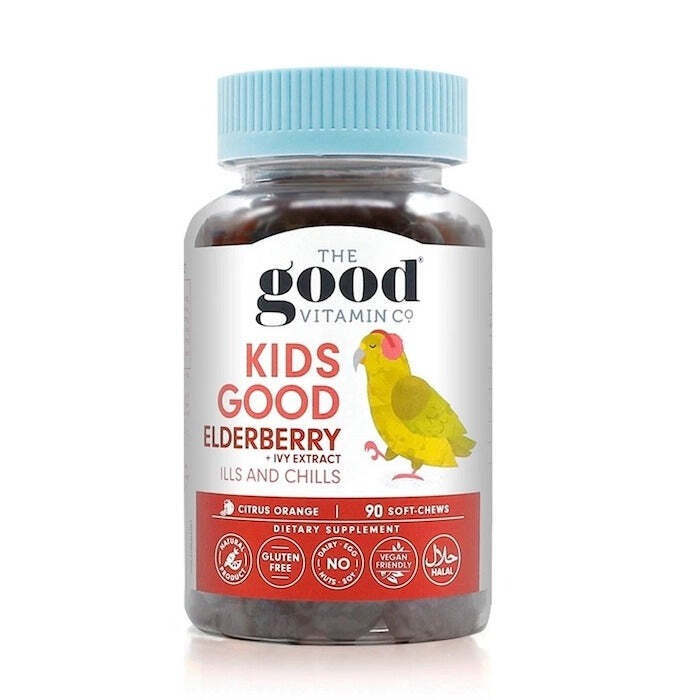 The Good Vitamin Co Elderberry + Vita-C紐西蘭兒童接骨木軟糖 90粒