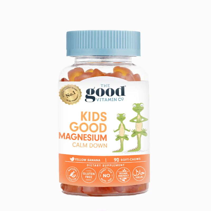 The Good Vitamin Co Magnesium Calm Down紐西蘭兒童鎂軟糖 90粒 香蕉口味