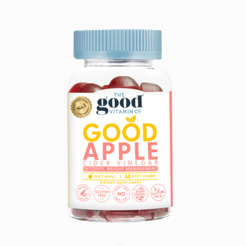 The Good Vitamin Co Apple Cider Vinegar Gummies紐西蘭蘋果醋纖體軟糖 60粒