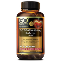 Go Healthy CO-Q10 紐西蘭 輔酶Q10 護心寶 450mg 60粒
