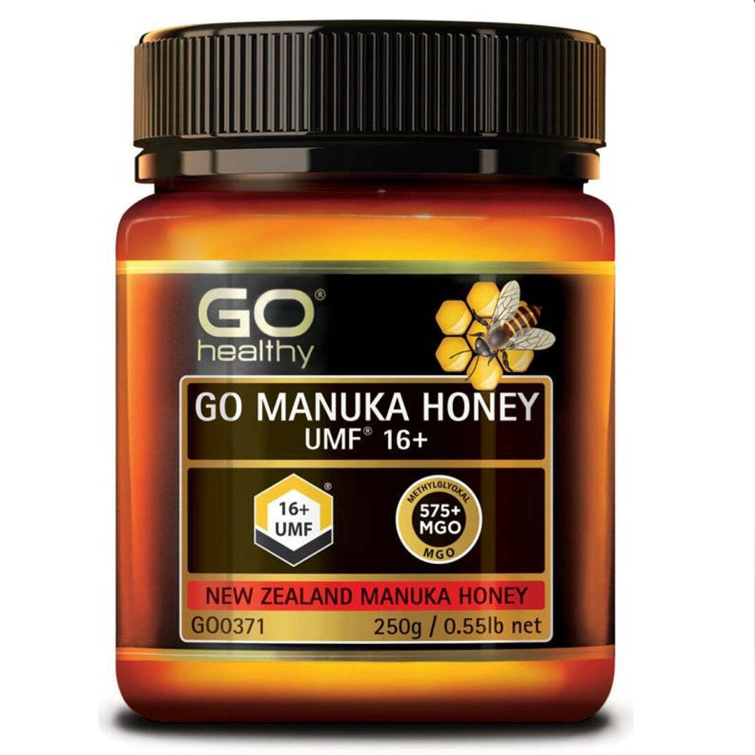 Go Healthy Manuka Honey 紐西蘭 麥蘆卡蜂蜜 UMF16+ ,MG575+O 250克
