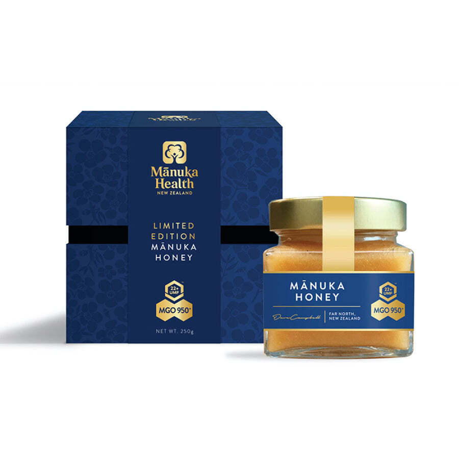 Manuka Health Manuka Honey 紐西蘭蜜紐康 頂級麥蘆卡蜂蜜UMF22+ MGO950+ 250g (05/2027)