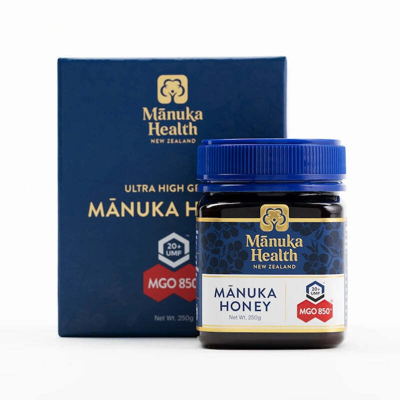 Manuka Health Manuka Honey 紐西蘭蜜紐康 麥蘆卡蜂蜜UMF20+, MGO850+ 250克