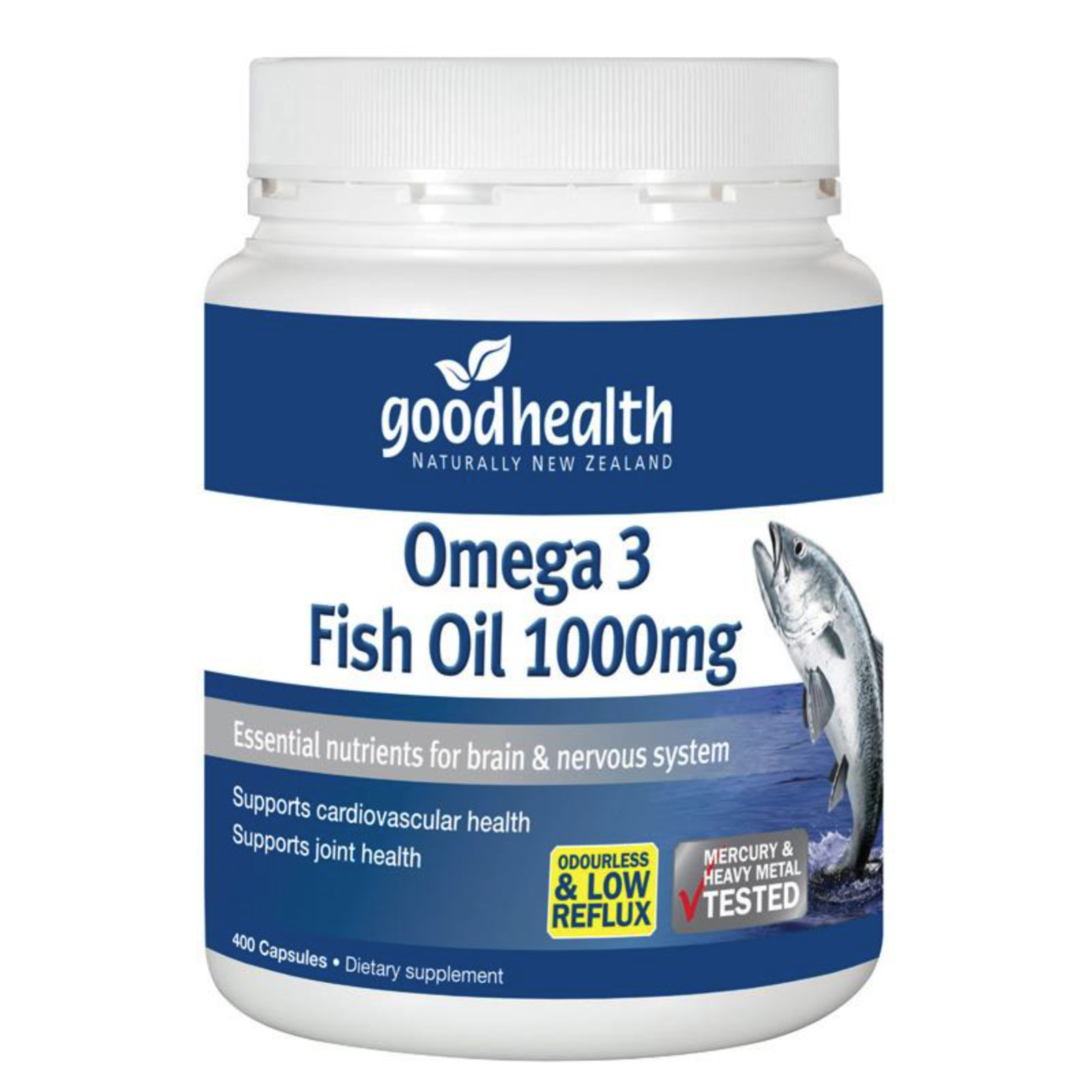 Good Health Fish Oil 紐西蘭好健康 魚油膠囊 1000mg 400粒