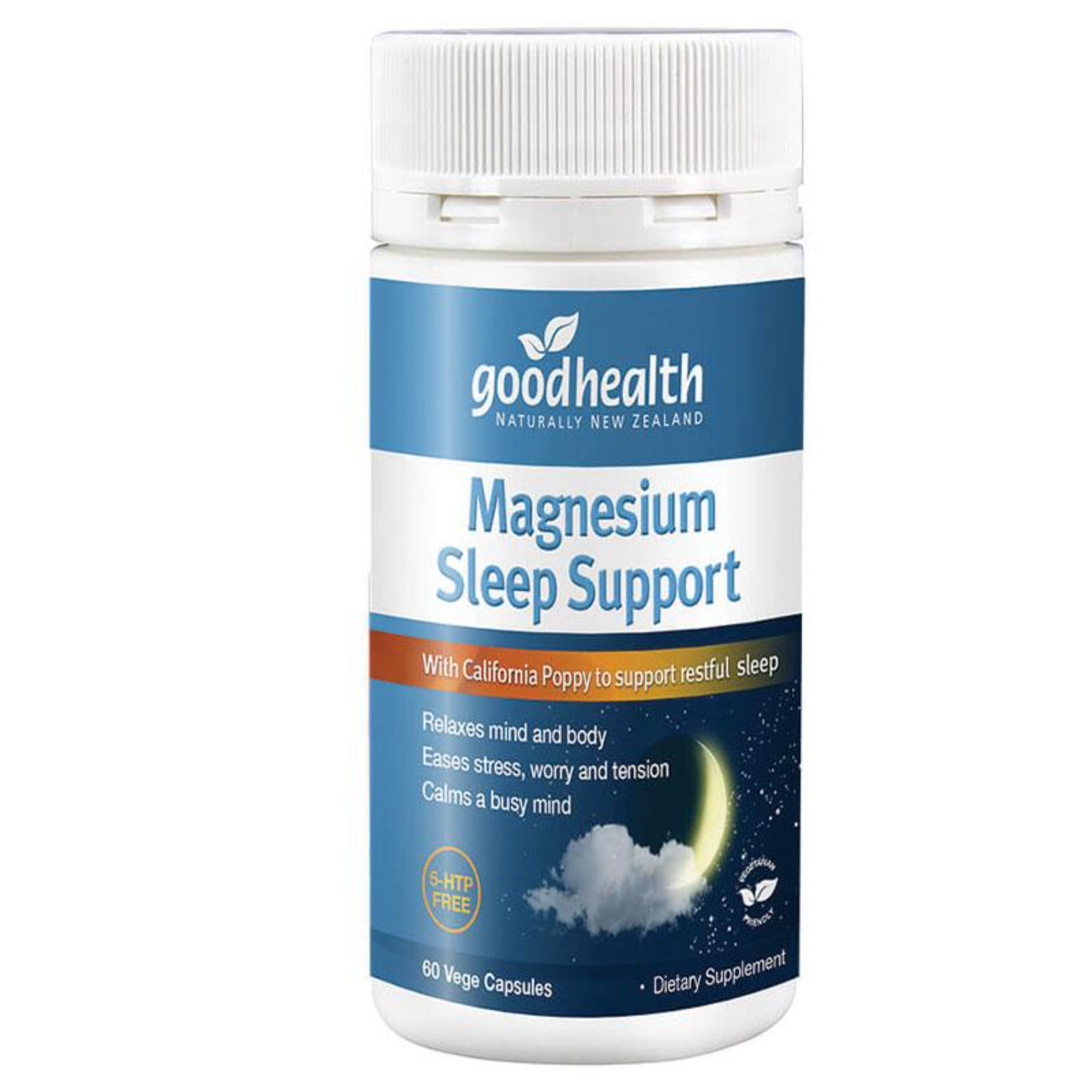 Good Health Magnesium Sleep Support 紐西蘭好健康 鎂助眠膠囊 60粒
