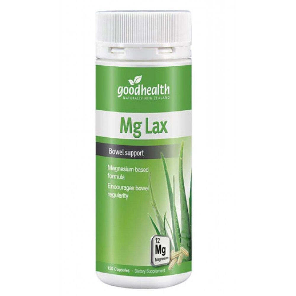 Good Health Mg Lax 紐西蘭好健康 天然蘆薈通便丸 120粒