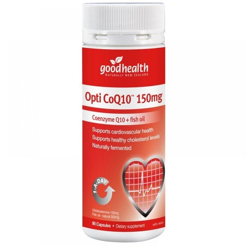 Good Health Opti CoQ10 紐西蘭好健康 魚油&輔酶Q10 護心寧 90粒