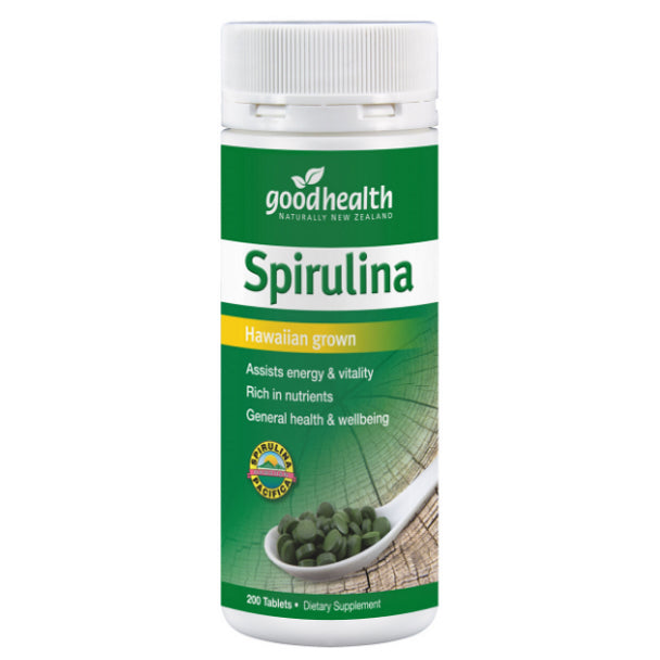 Good Health Spirulina 紐西蘭好健康 夏威夷螺旋藻 200片