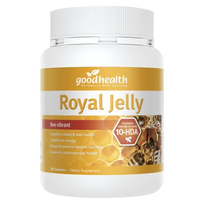 Good Health Royal Jelly 紐西蘭好健康 蜂王乳膠囊 365粒