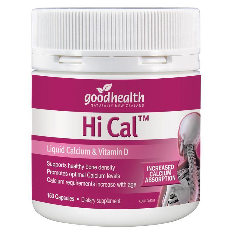 Good Health Hi Cal 紐西蘭好健康 液體鈣膠囊 150粒