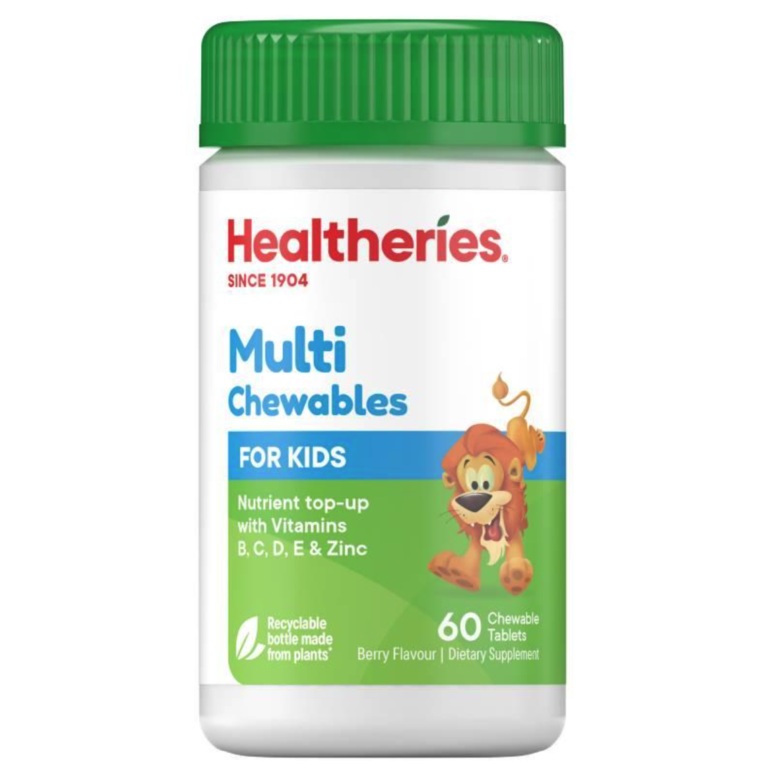 Healtheries Multi for Kids 紐西蘭賀壽利 兒童綜合維他命 咀嚼片 60粒