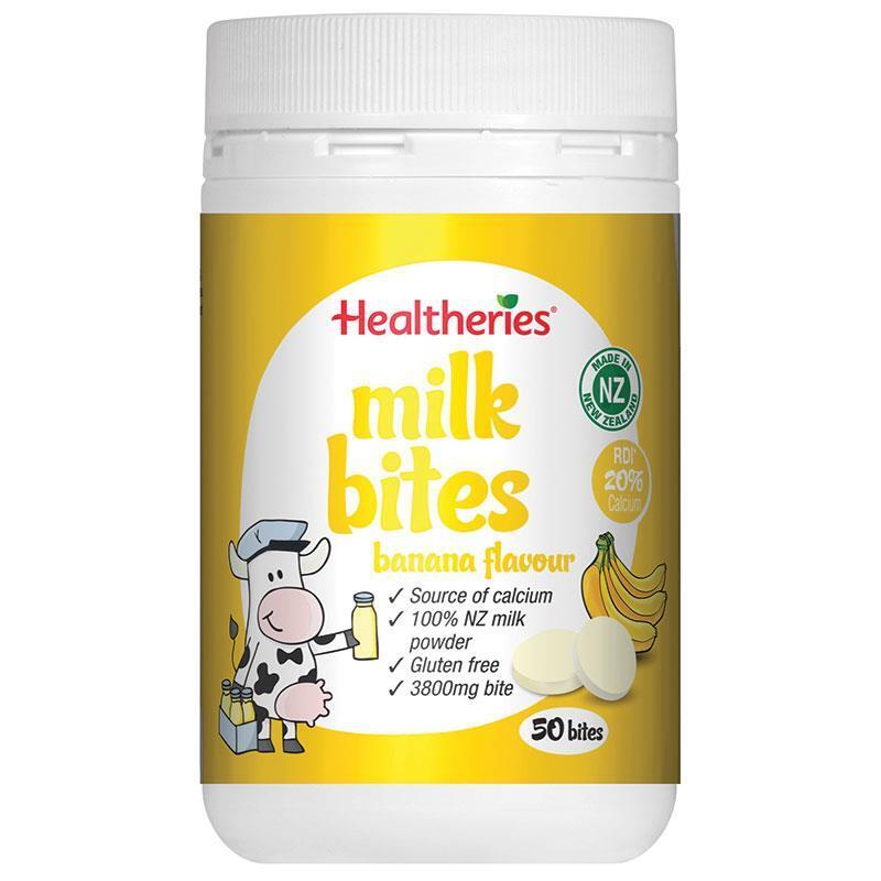 Healtheries Milk Bites 紐西蘭賀壽利 香濃牛奶片 50片 香蕉