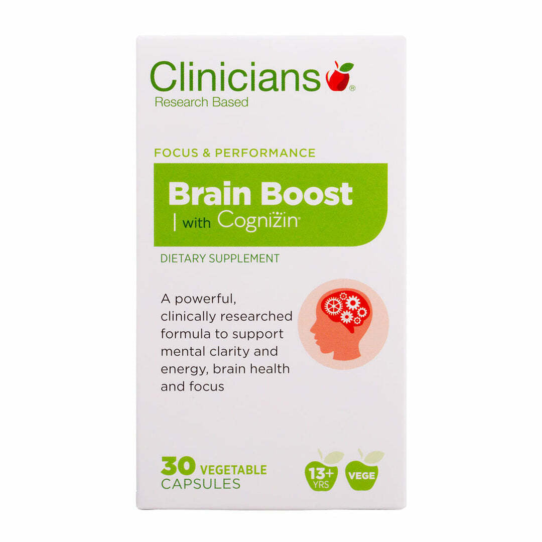 Clinicians Brain Boost 紐西蘭科立純 補腦精華膠囊 30粒