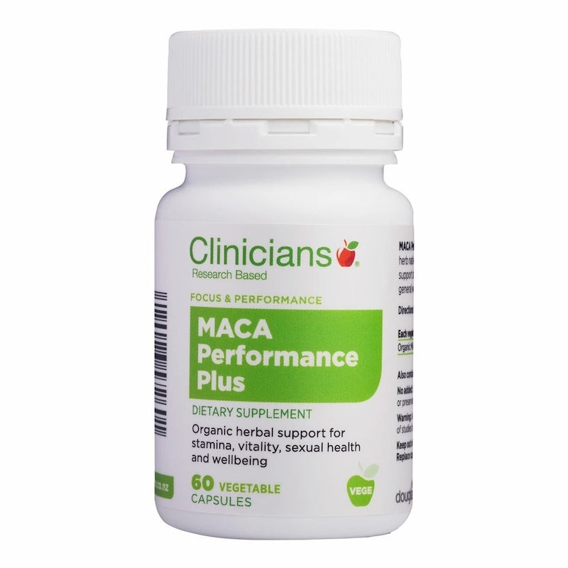 Clinicians MACA Performance Plus 紐西蘭科立純 瑪卡活力增強配方 60 粒