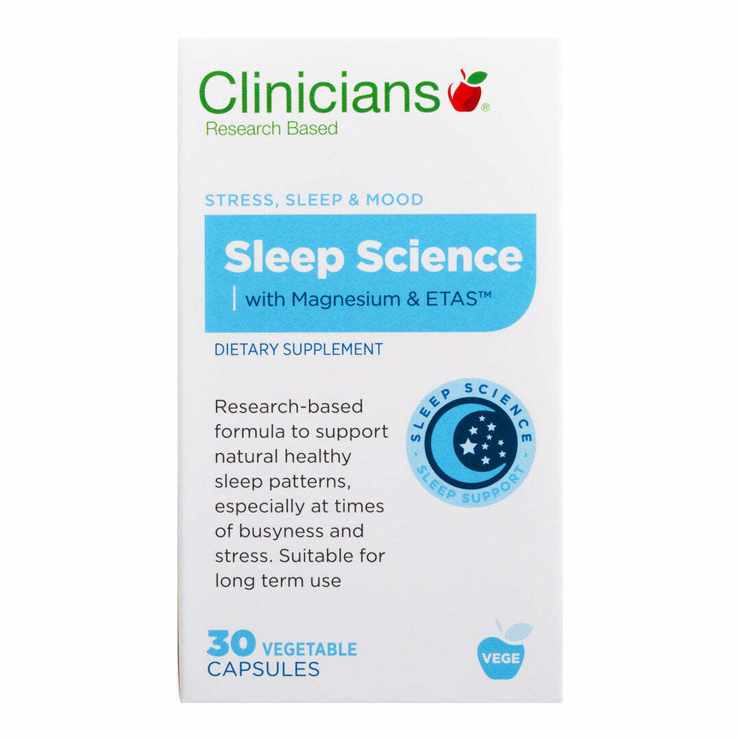 Clinicians Sleep Science 紐西蘭科立純 睡眠片科學睡眠靈 30粒