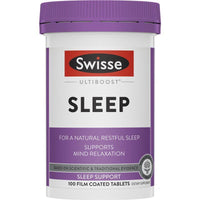 Swisse Ultiboost Sleep 草本助眠睡眠片 100粒  適合素食者