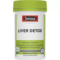 Swisse Liver Detox 澳洲 奶薊草護肝片 護肝寶 200粒 素食者