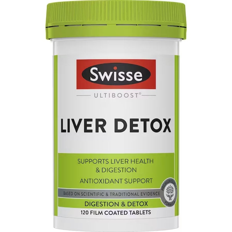 Swisse Liver Detox 澳洲 奶薊草護肝片 護肝寶 120粒