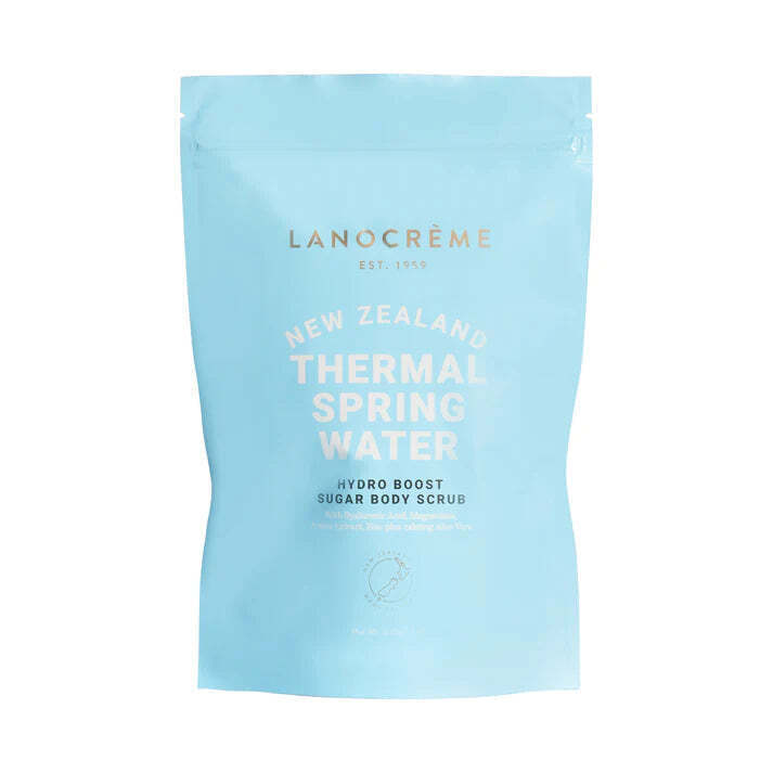 Lanocreme Thermal Spring Water Hydro Boost Sugar Scrub 紐西蘭 溫泉水角質磨砂粉 200g