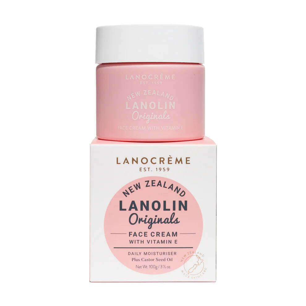 Lanocreme Original Lanolin Face Creme 紐西蘭 經典羊毛脂面霜 100g