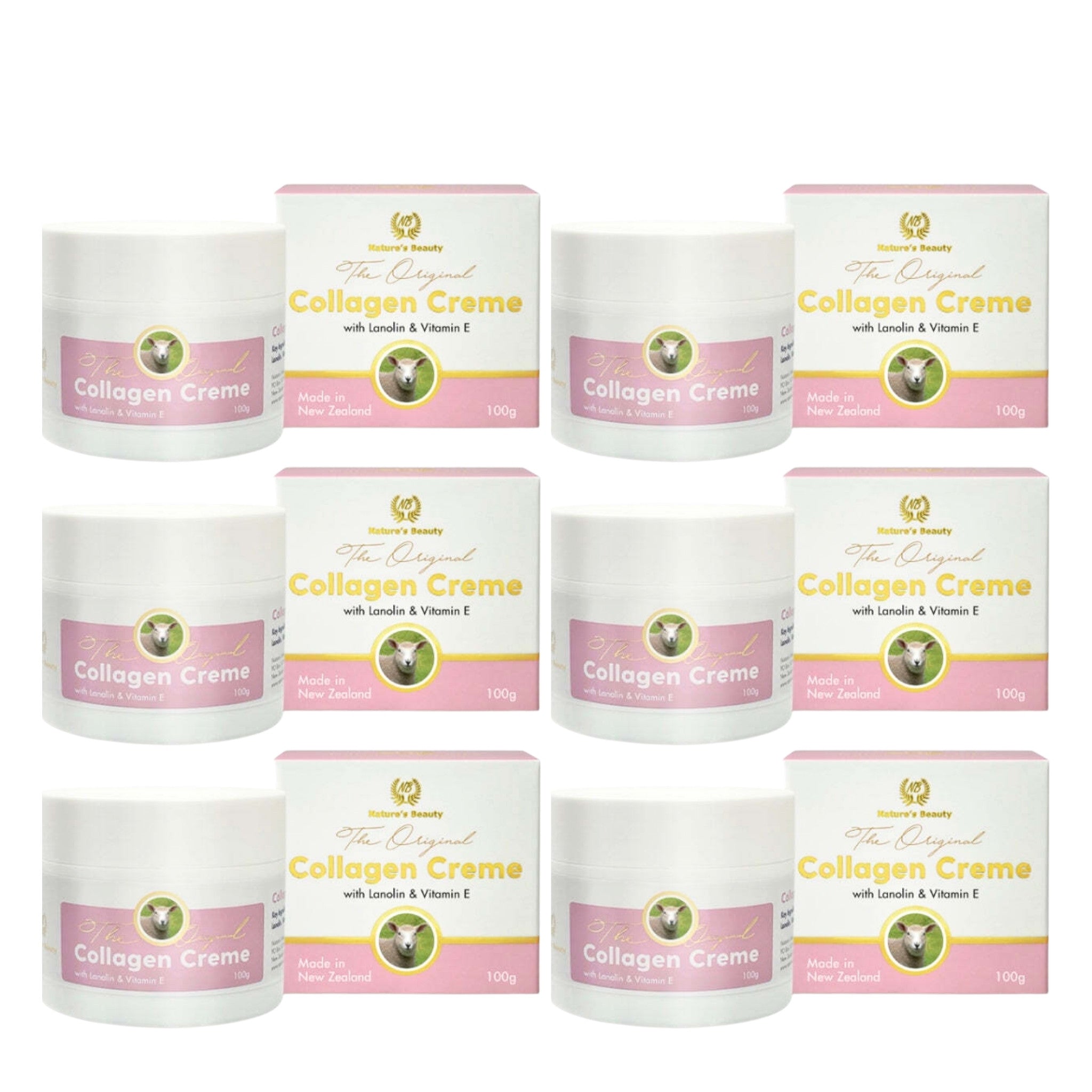 Nature's Beauty Collagen Creme 紐西蘭自然美 膠原蛋白霜 100g  6入
