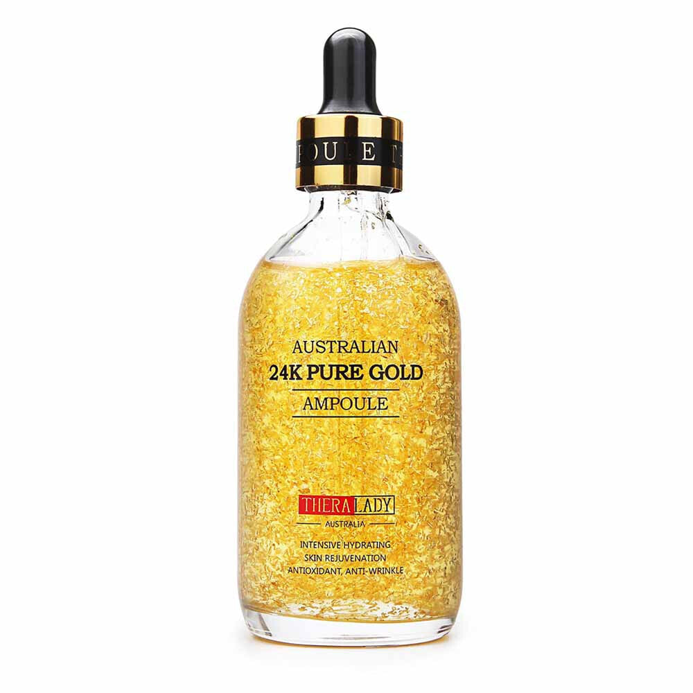 Thera lady 24K Pure Gold 大金瓶 24K黃金面部精華液 100ml