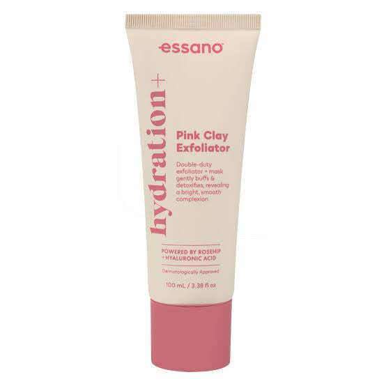 Essano Pink Clay Exfoliator 紐西蘭保濕玫瑰果溫和去角質霜 100ml