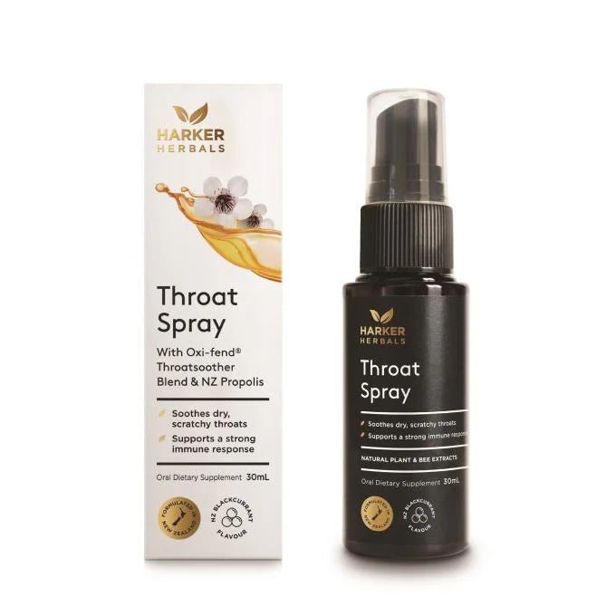 Harker Herbals Throat Spray 紐西蘭 成人喉嚨蜂膠噴霧 30ml