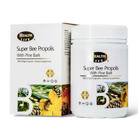 Health Life Super Bee Propolis + Pine Bark 紐西蘭松樹醇蜂膠 膠囊 200粒