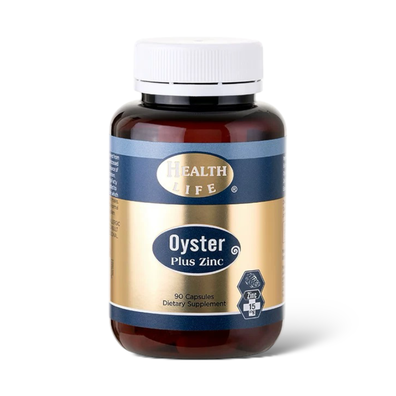 Health Life Oyster Plus Zinc 紐西蘭 高含量牡蠣加鋅 精華膠囊 90粒