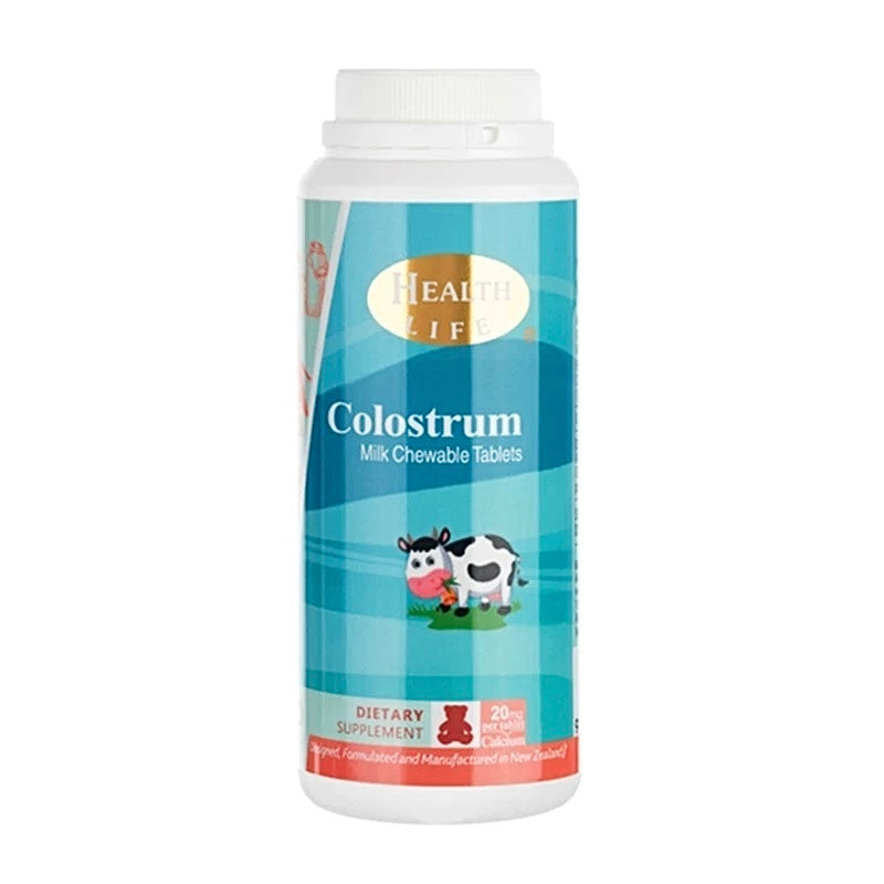 Health Life Milk Colostrum 牛奶初乳小熊咀嚼片 150粒