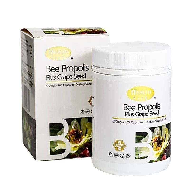 Health Life Bee Propolis + Grape Seed 葡萄籽精華蜂膠 膠囊 365粒