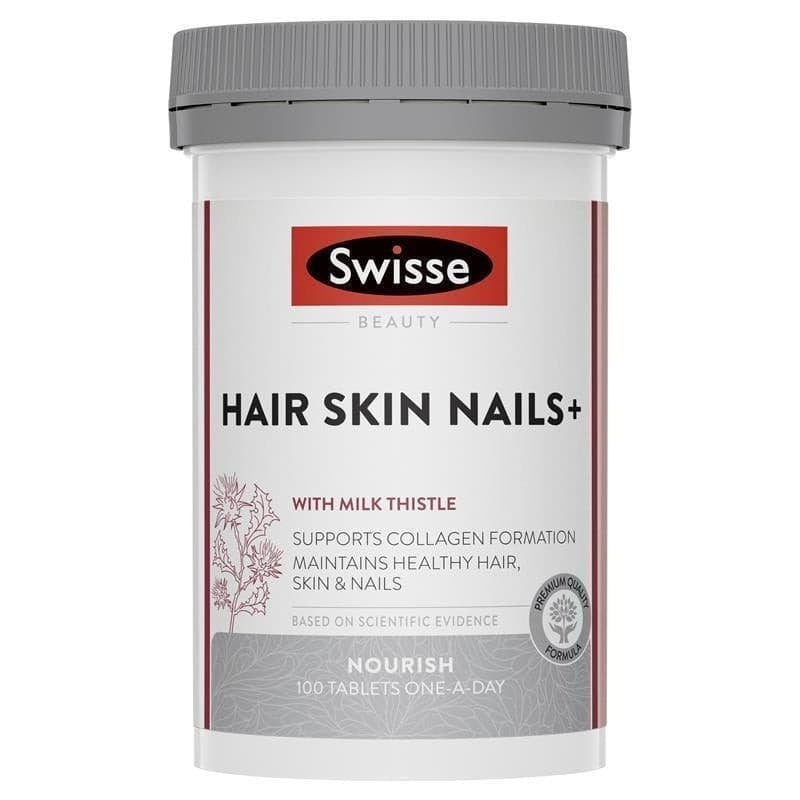 Swisse Beauty Hair Skin Nails + 頭髮 皮膚 指甲生長 100片 素食者