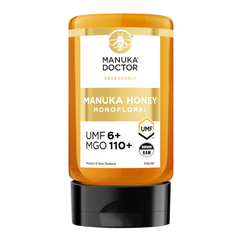 Manuka Doctor Manuka Honey UMF6+ MGO110+ 紐西蘭麥蘆卡蜂蜜擠壓式 300g