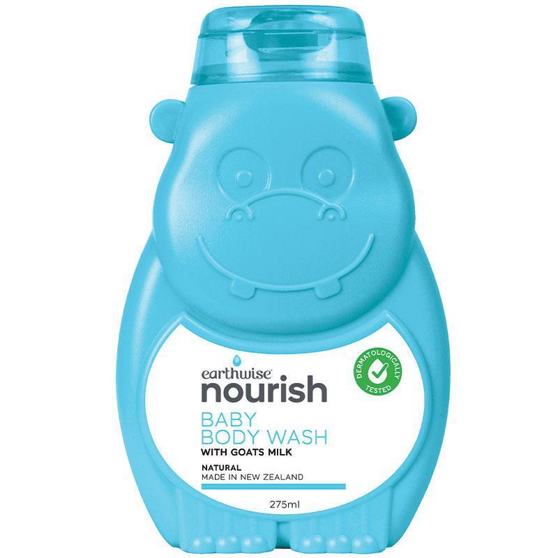 Earthwise Baby Body Wash 小河馬嬰幼兒山羊奶沐浴露 275ml