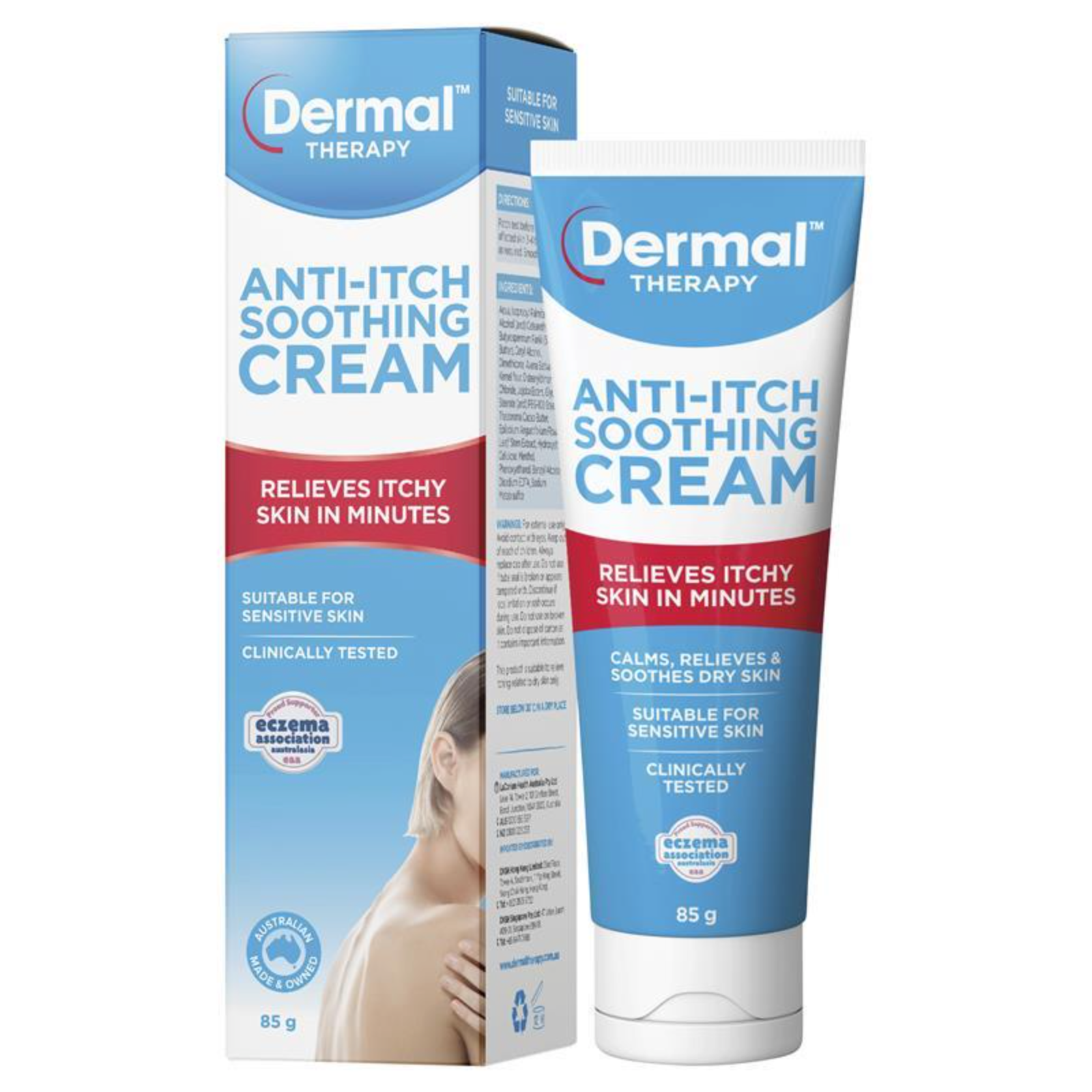 Dermal Therapy Anti Itch Soothing Cream 澳洲 舒緩止癢乳液 85ml